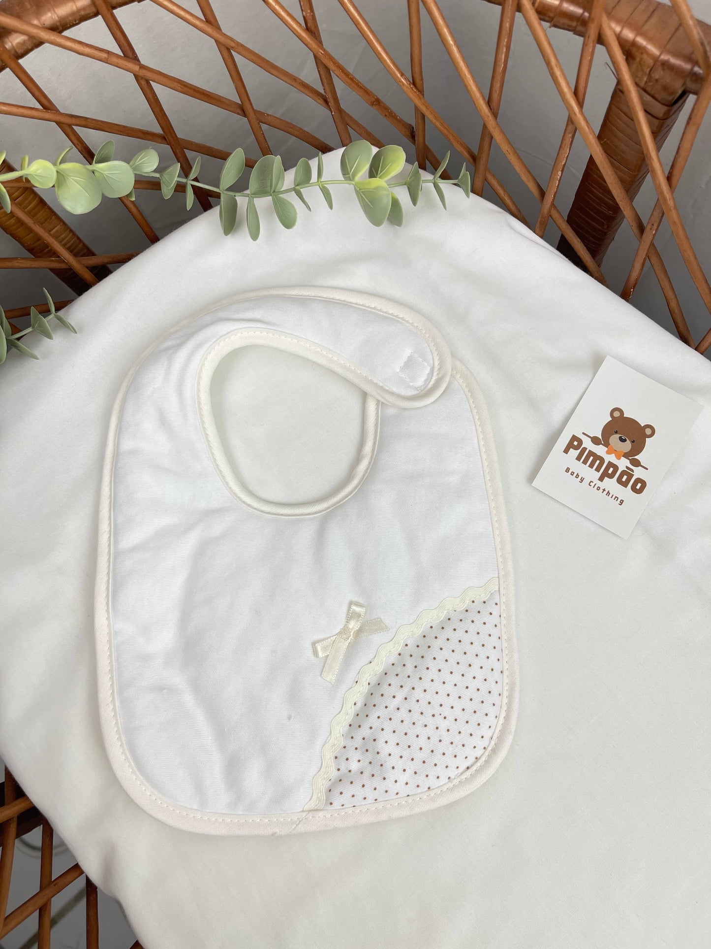 Babete - laçinho - Pimpão Baby Clothing