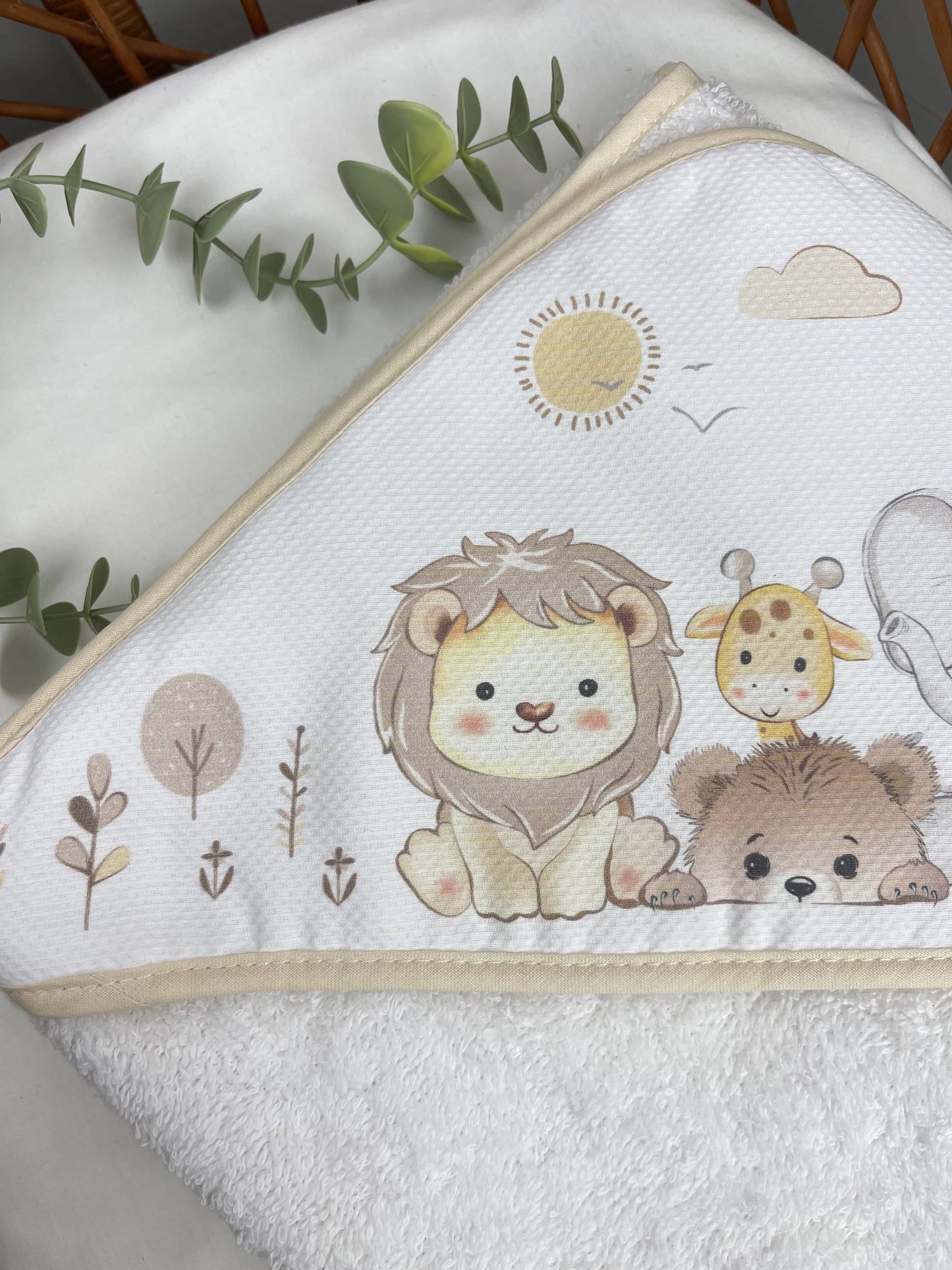 Toalha de banho - selva - Pimpão Baby Clothing