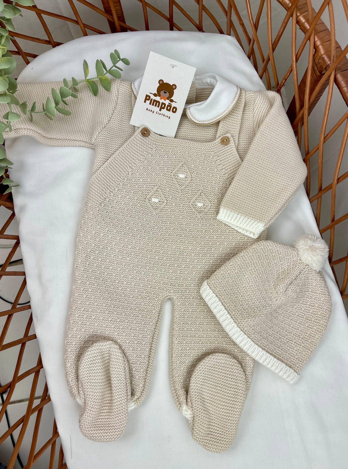 Conjunto de malha - Pimpão Baby Clothing