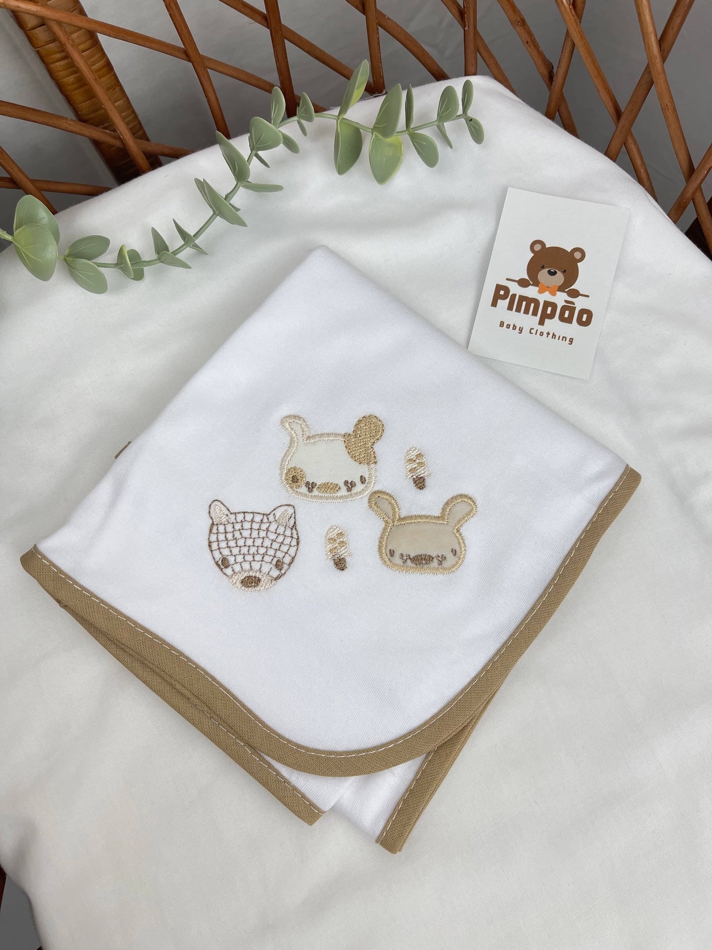 Fralda de pano - animais - Pimpão Baby Clothing