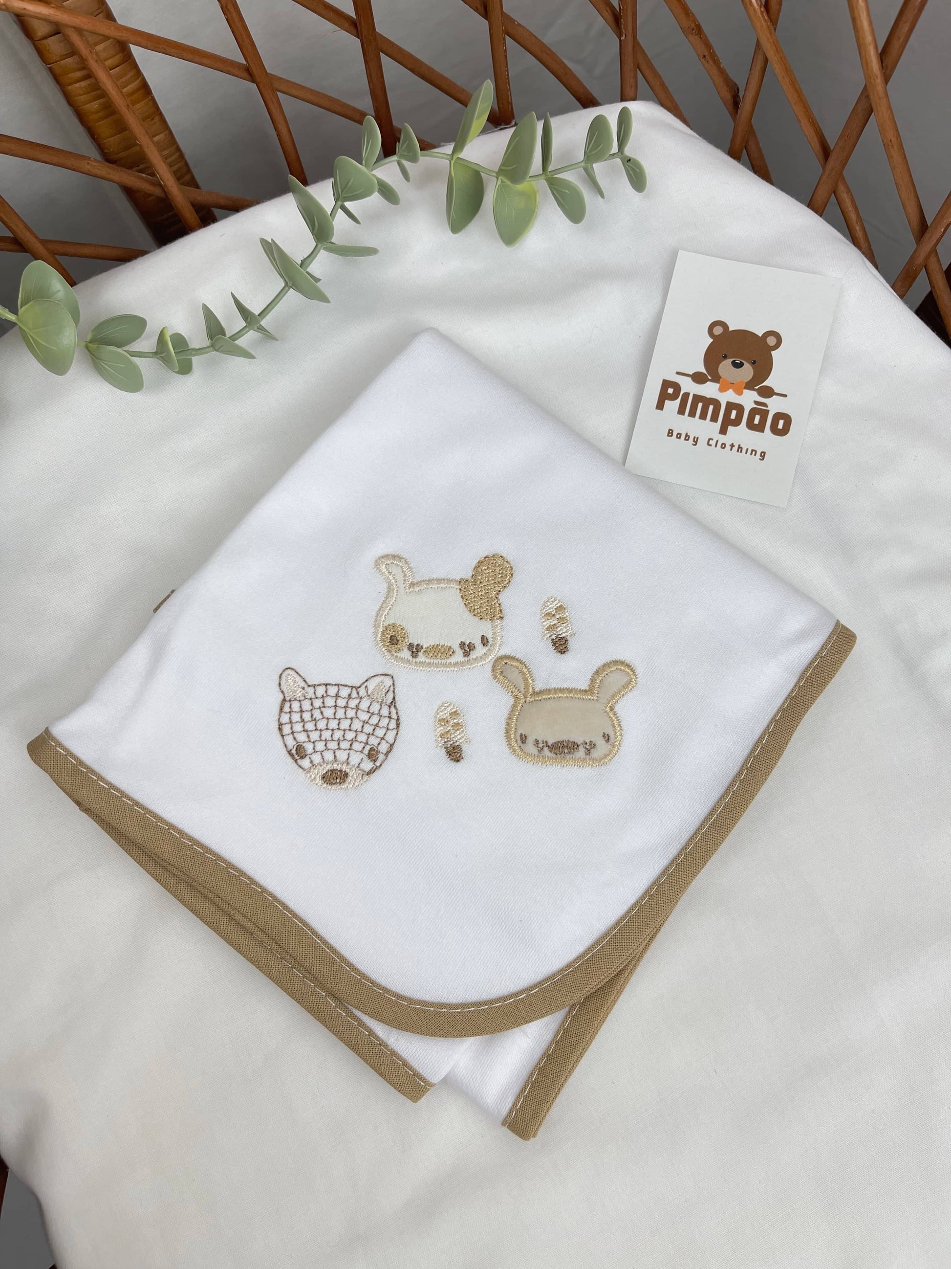 Fralda de pano - animais - Pimpão Baby Clothing