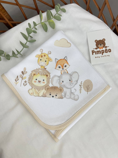Fralda de pano - selva - Pimpão Baby Clothing