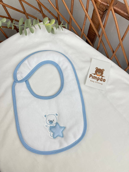 Babete - estrelinha - Pimpão Baby Clothing