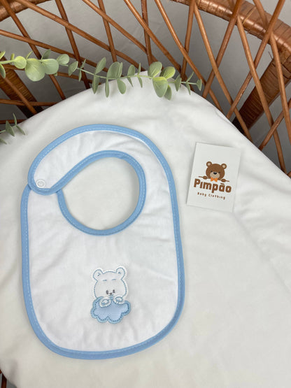 Babete - núvem - Pimpão Baby Clothing