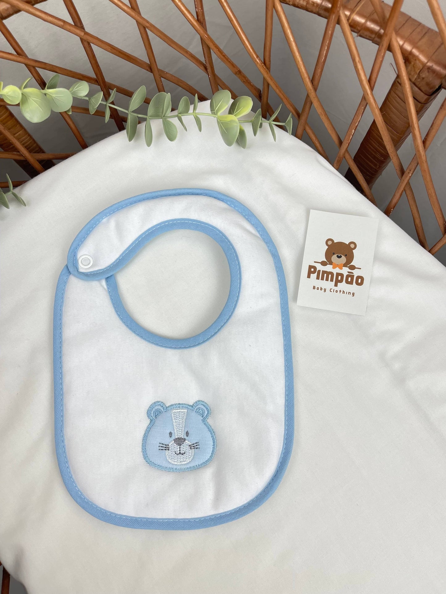 Babete - ursinho - Pimpão Baby Clothing