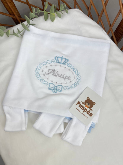 Tapa-ovo - príncipe e princesa - Pimpão Baby Clothing