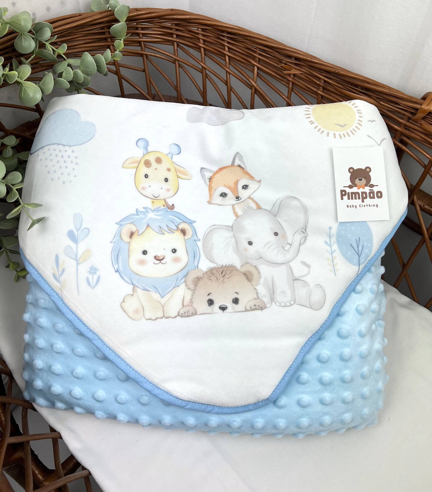 Manta polar - selva - Pimpão Baby Clothing
