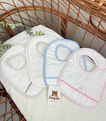 Babete - bolinhas - Pimpão Baby Clothing