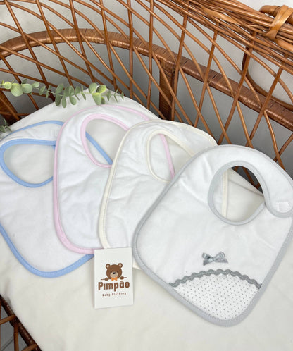 Babete - laçinho - Pimpão Baby Clothing