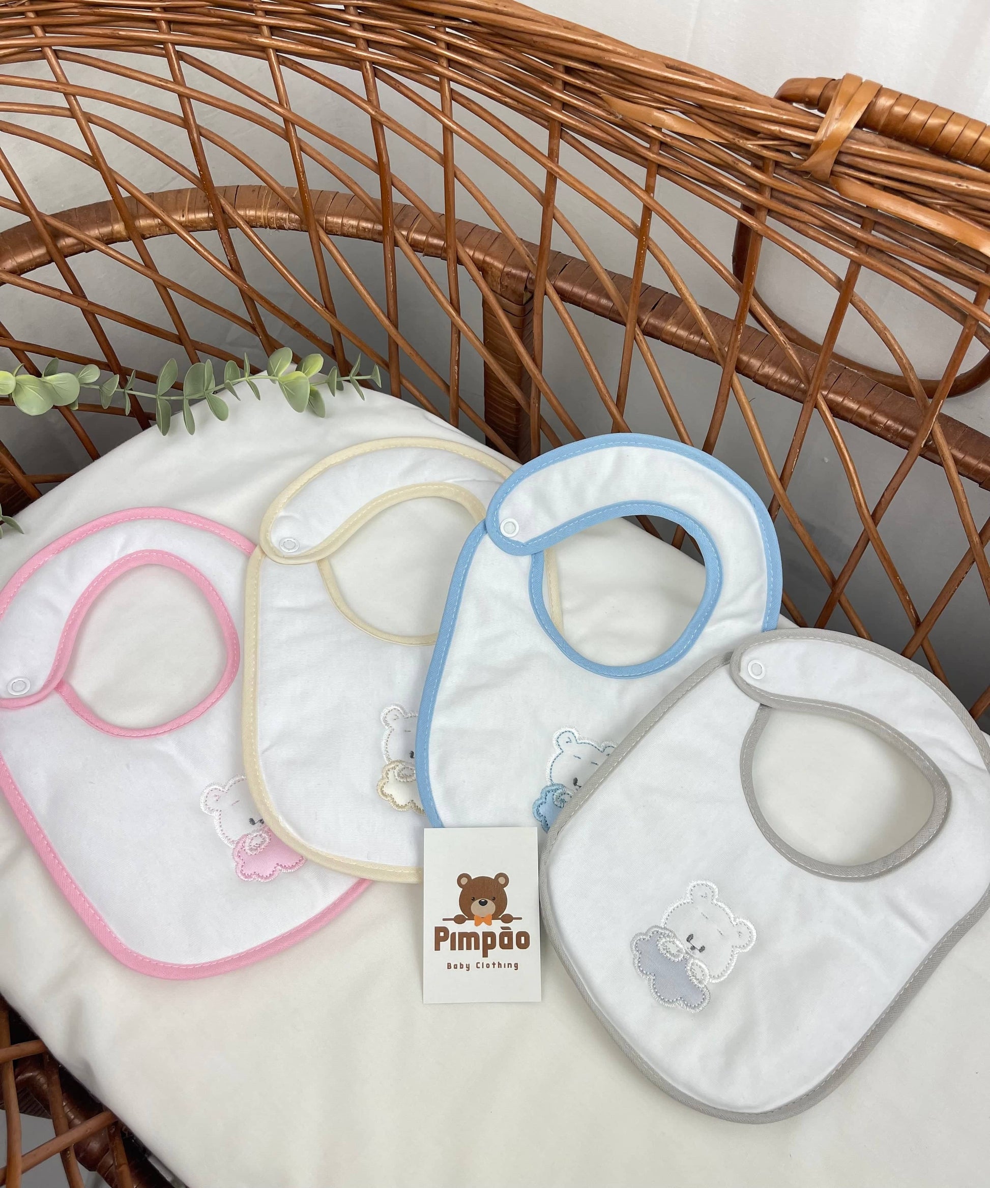 Babete - núvem - Pimpão Baby Clothing