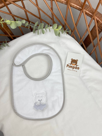 Babete - núvem - Pimpão Baby Clothing