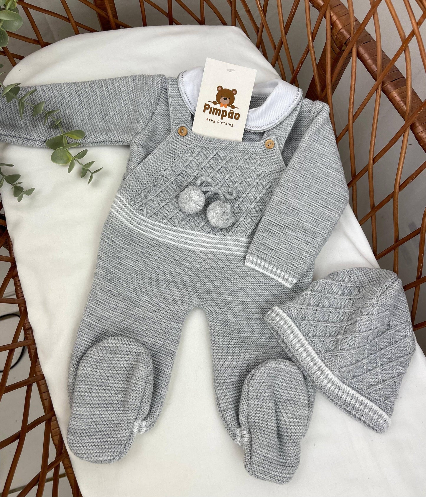 Conjunto de malha - Pimpão Baby Clothing
