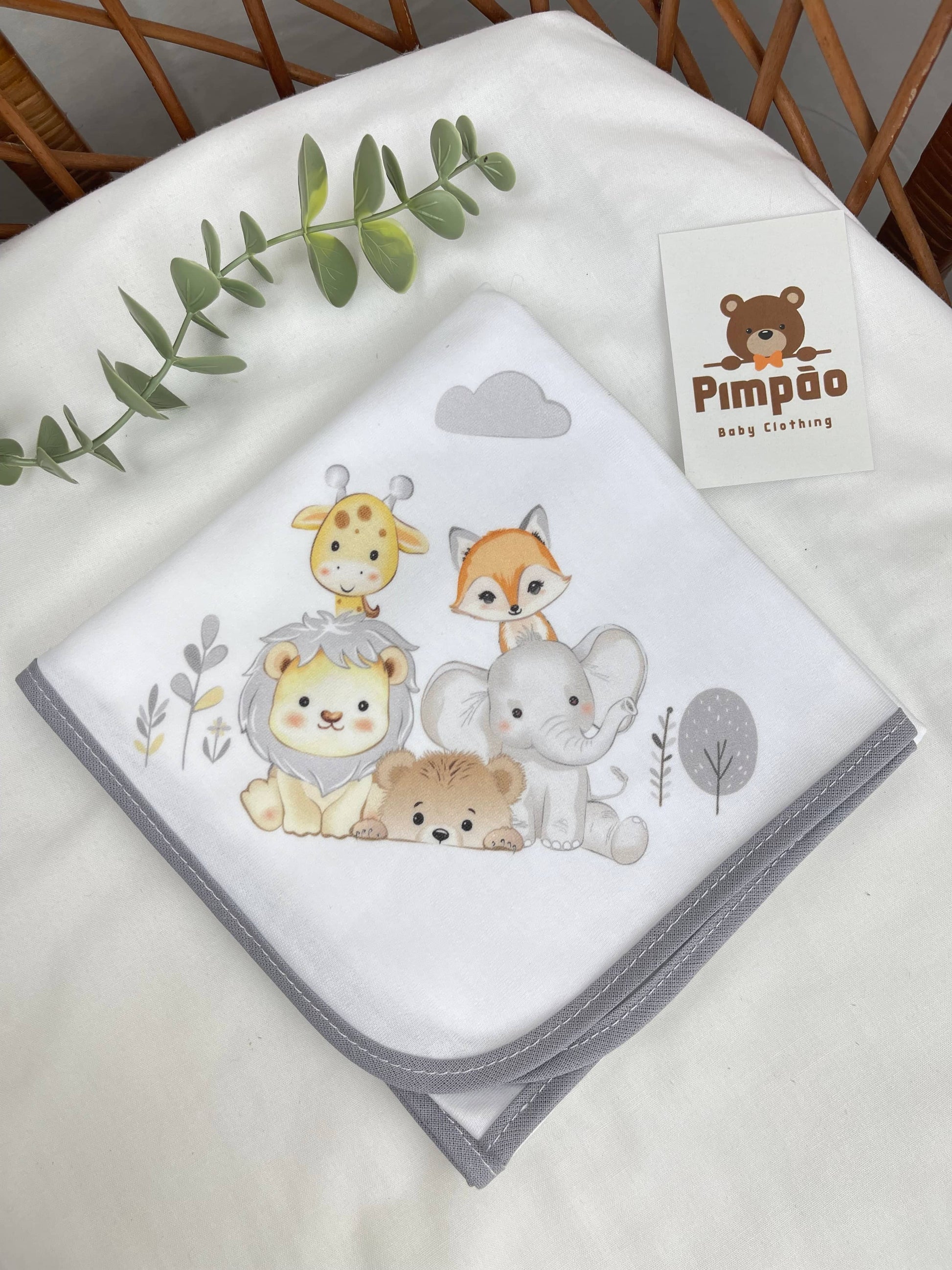 Fralda de pano - selva - Pimpão Baby Clothing