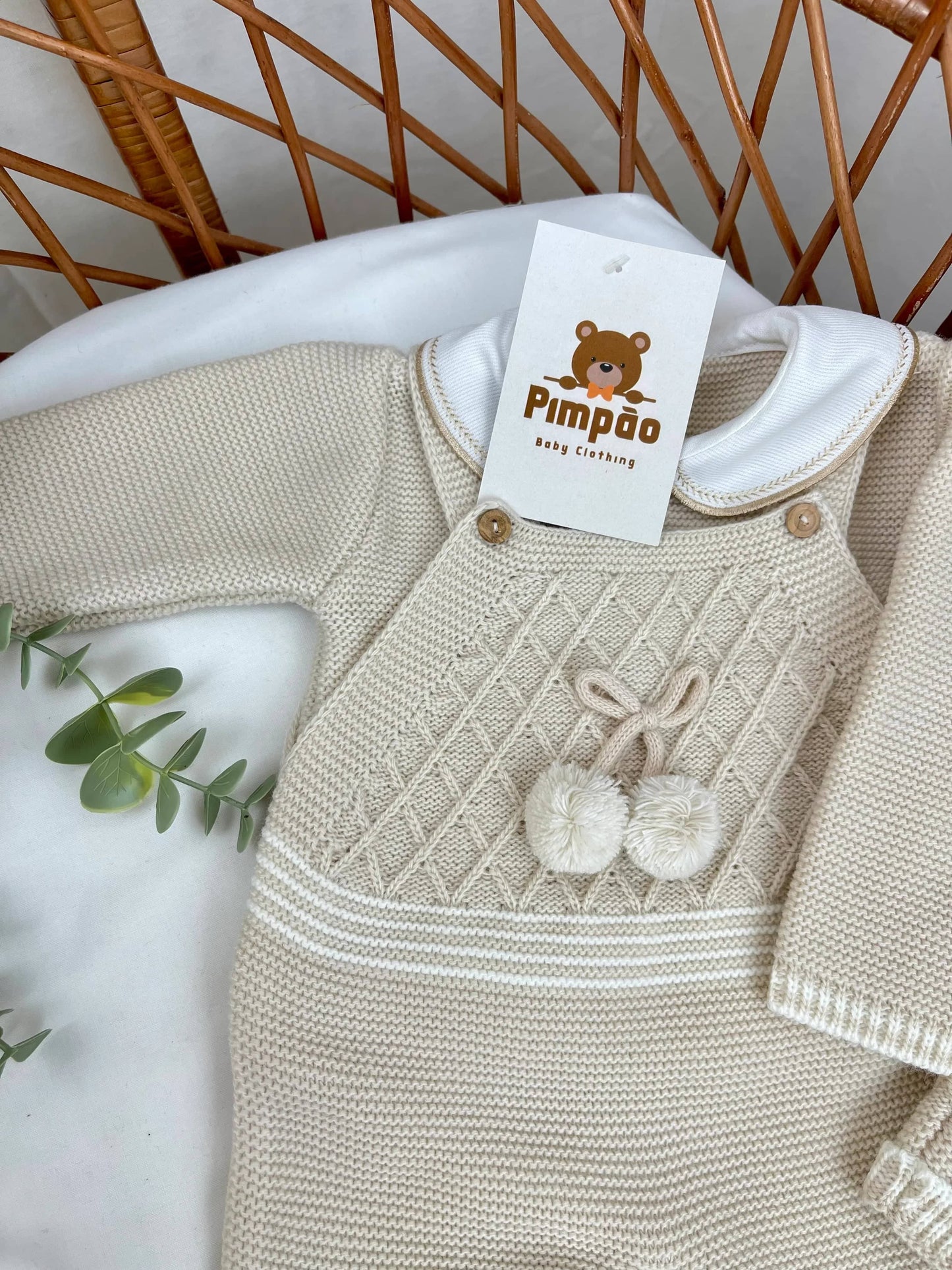 Conjunto de malha - Pimpão Baby Clothing