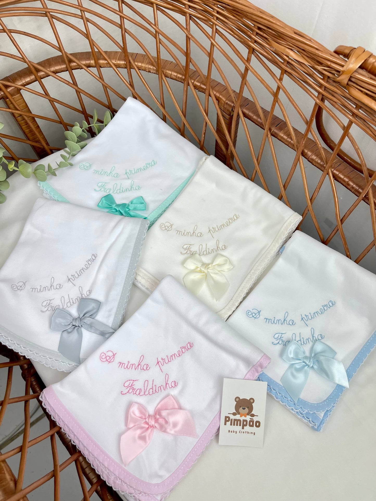 Fralda - a minha primeira fraldinha - Pimpão Baby Clothing