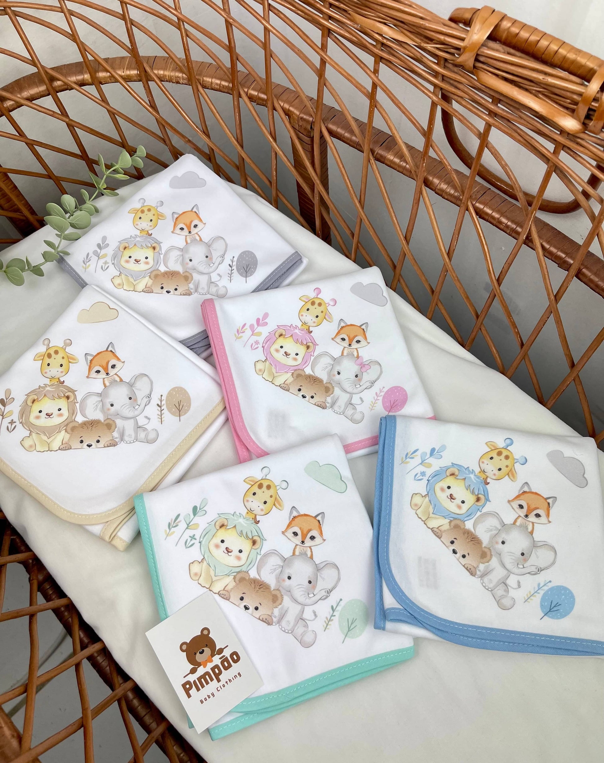 Fralda de pano - selva - Pimpão Baby Clothing