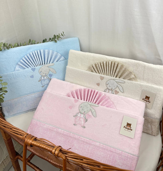 Lençóis de coralina - MAXI - Pimpão Baby Clothing