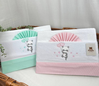 Lençóis Next2Me - coralina - Pimpão Baby Clothing