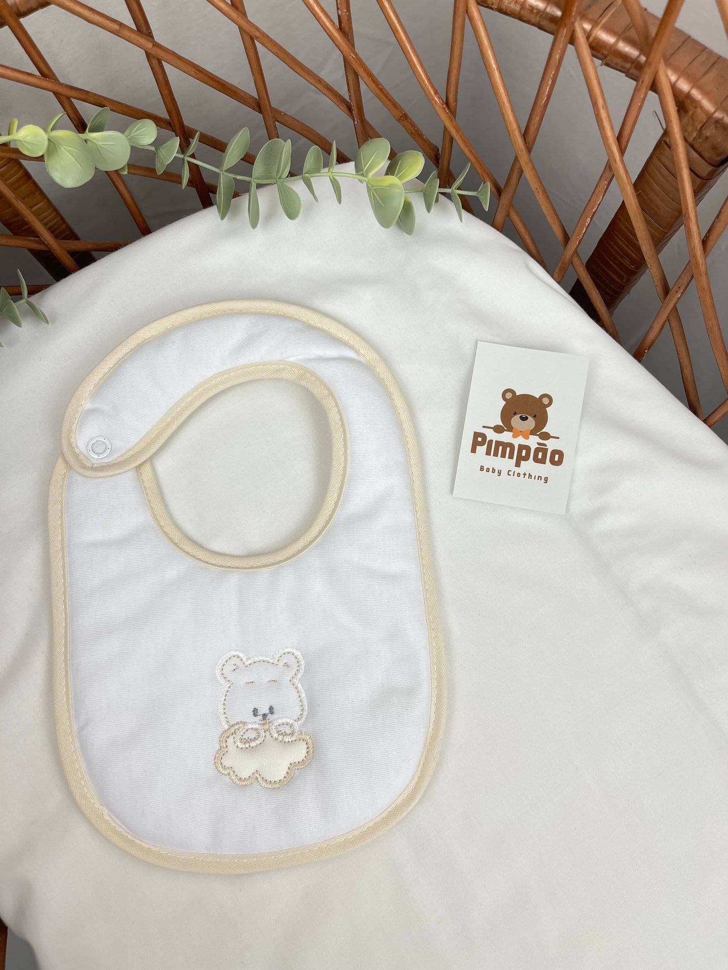 Babete - núvem - Pimpão Baby Clothing