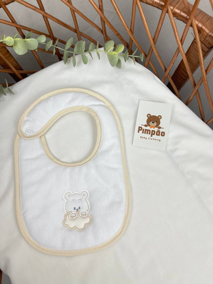 Babete - núvem - Pimpão Baby Clothing