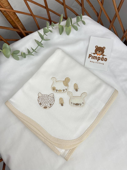 Fralda de pano - animais - Pimpão Baby Clothing