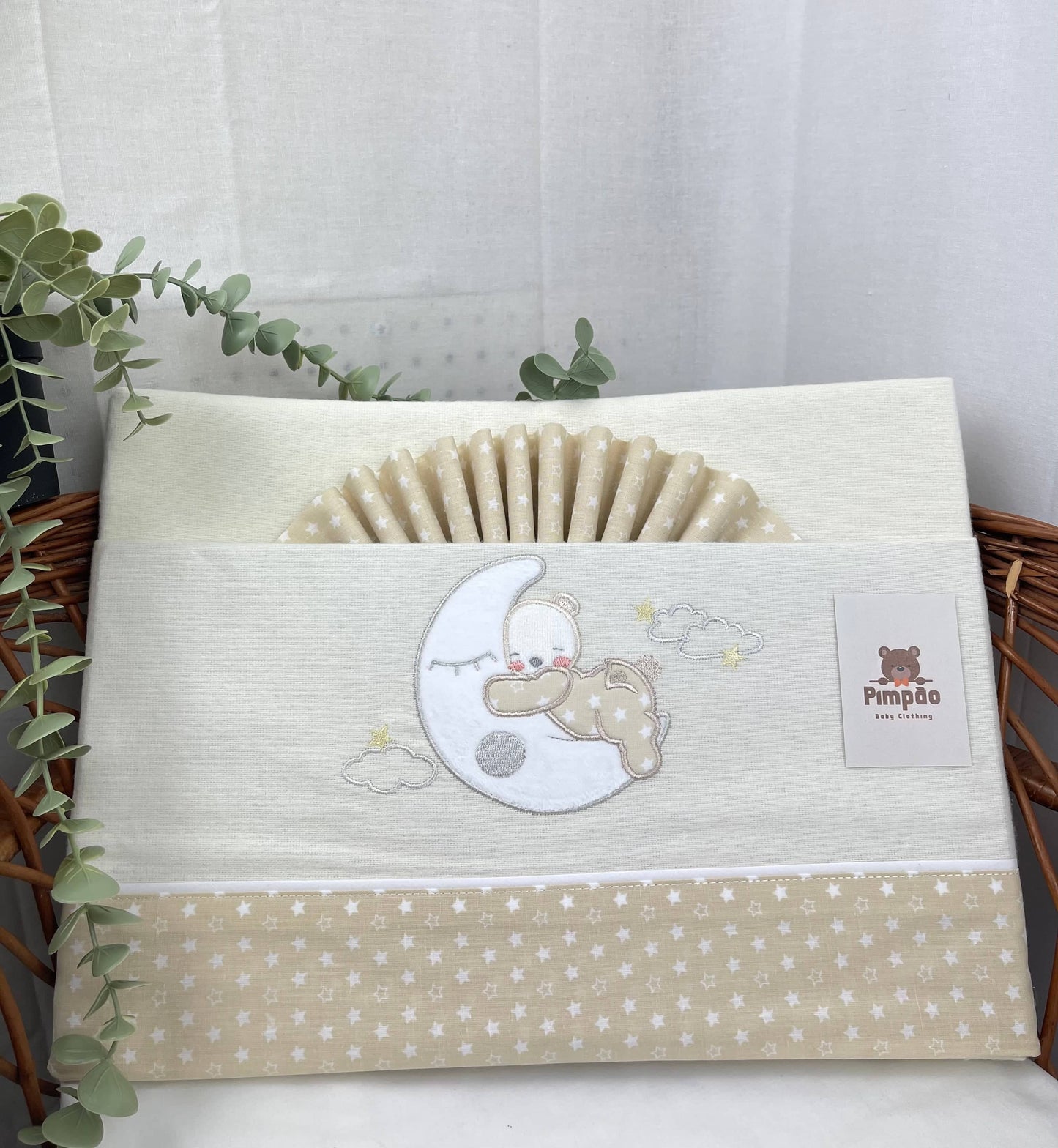 Pimpão Baby Clothing Lençóis MAXI Pérola Lençóis de flanela - MAXI