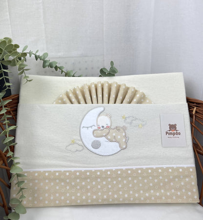 Pimpão Baby Clothing Lençóis MAXI Pérola Lençóis de flanela - MAXI