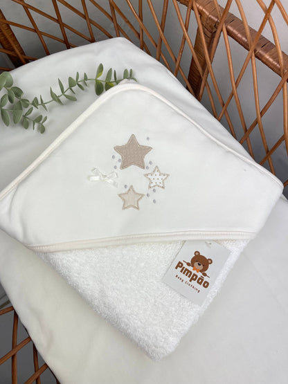 Toalha de banho - estrelinhas - Pimpão Baby Clothing