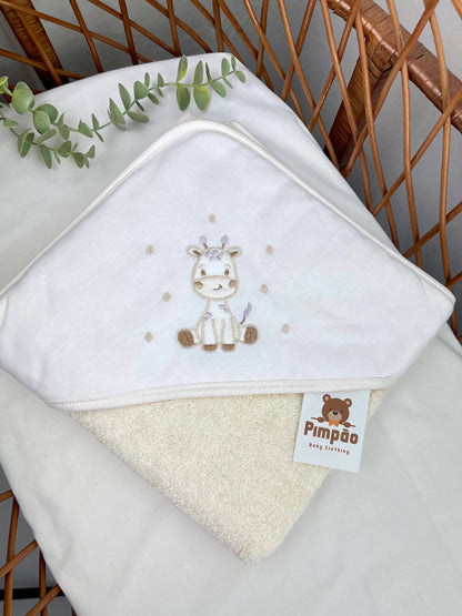 Toalha de banho - girafa - Pimpão Baby Clothing