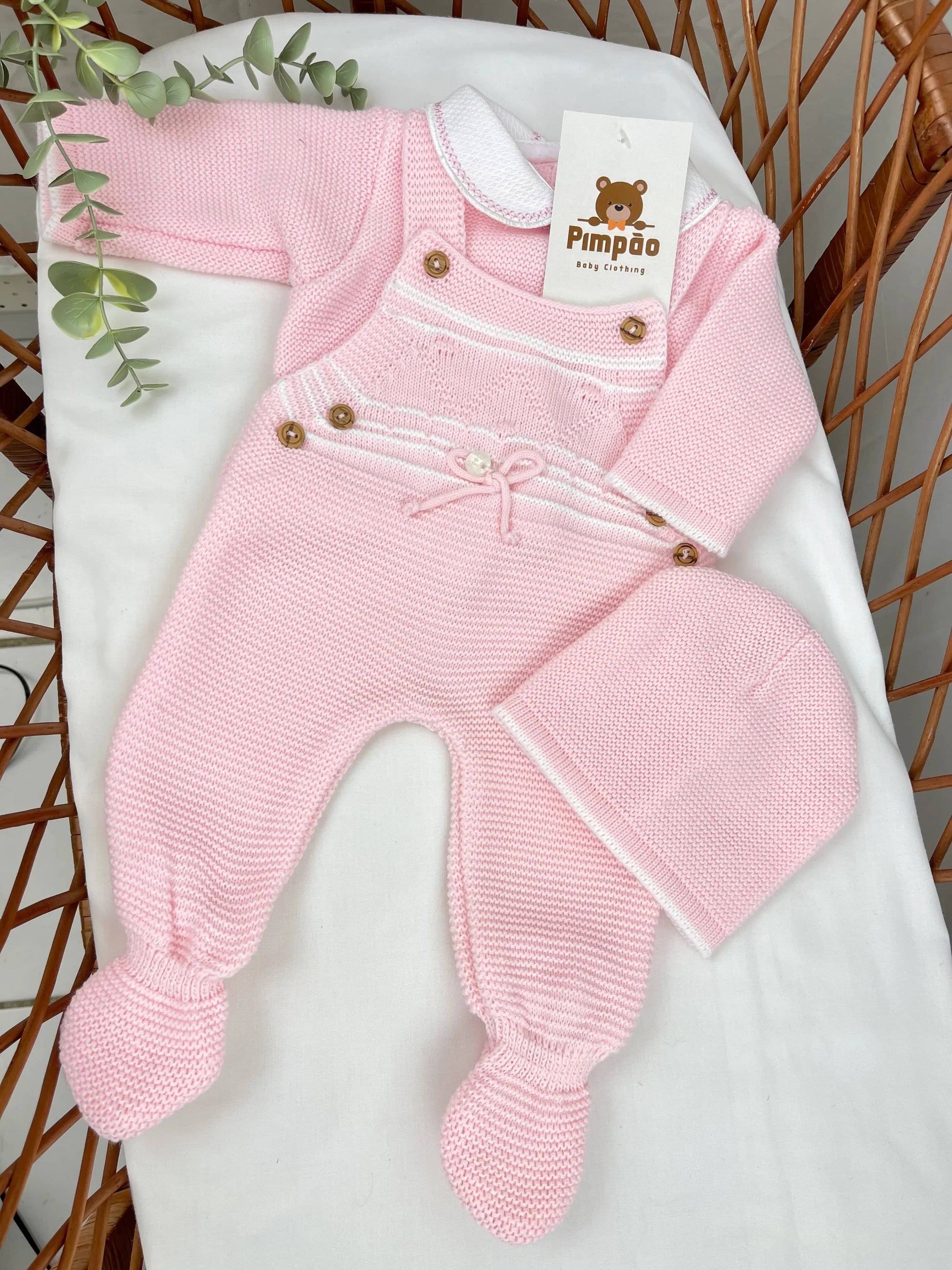 Conjunto de malha - Pimpão Baby Clothing