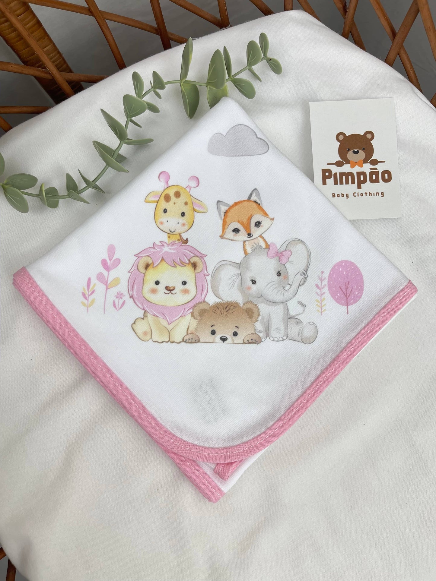 Fralda de pano - selva - Pimpão Baby Clothing