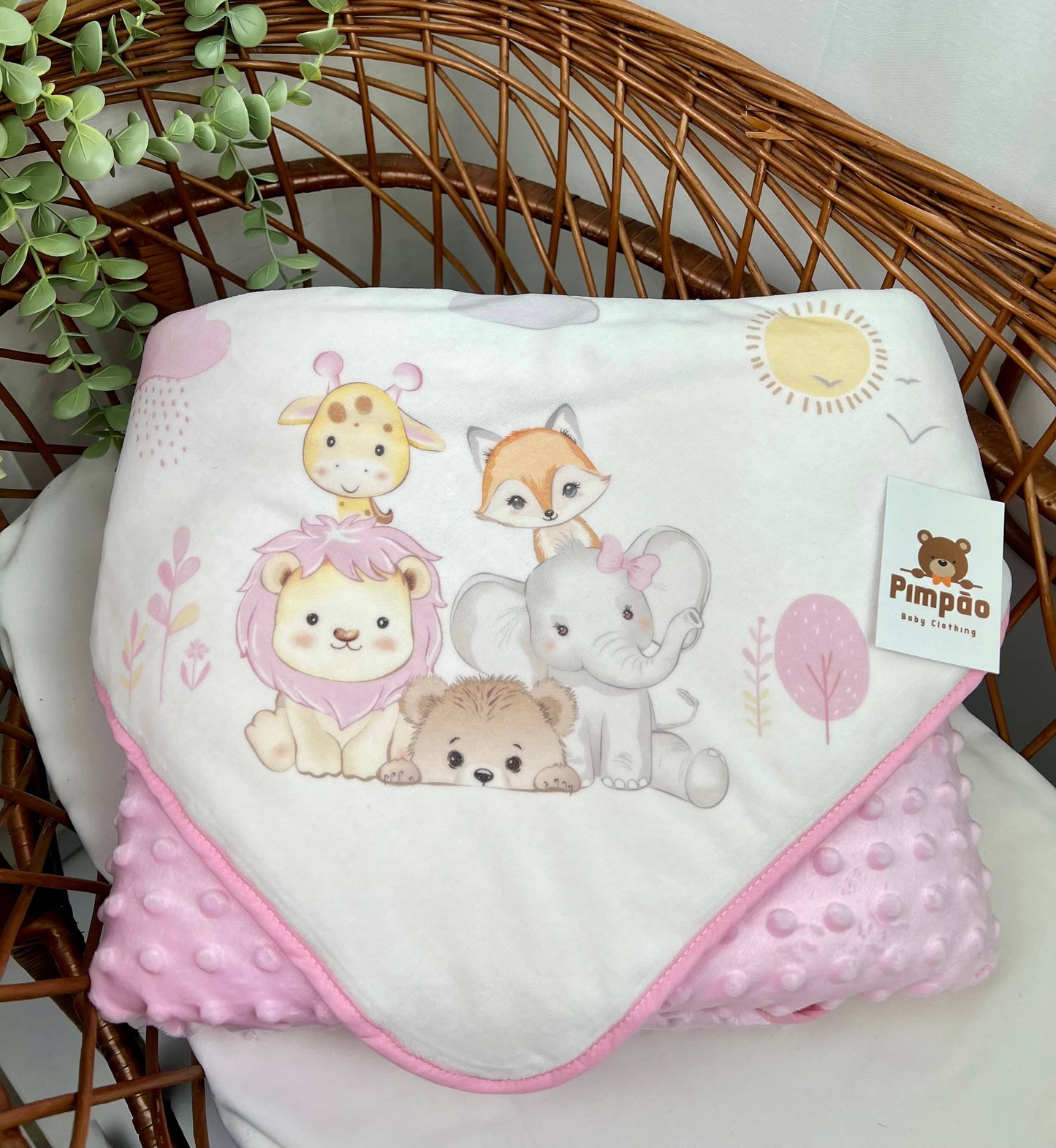 Manta polar - selva - Pimpão Baby Clothing