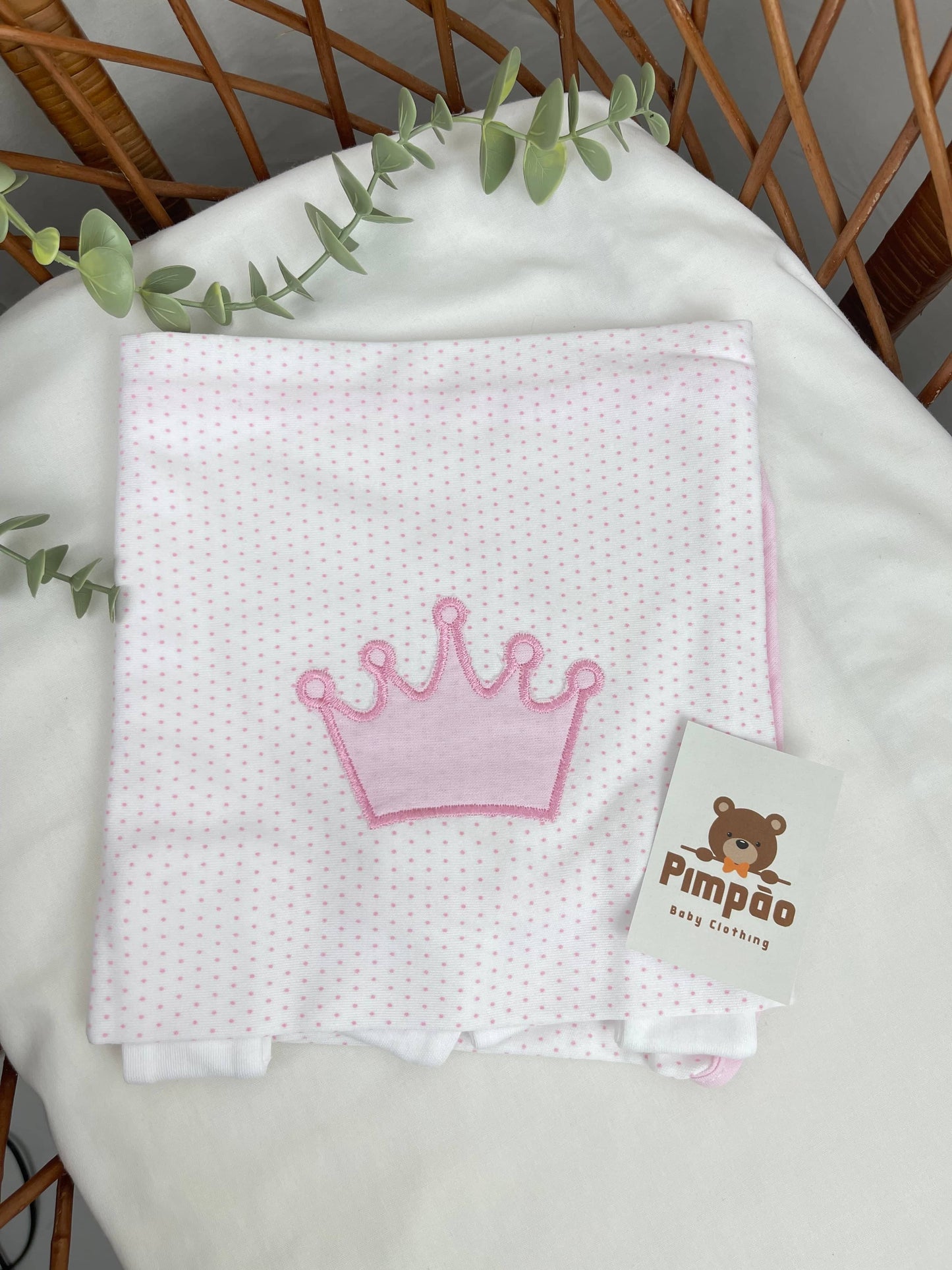 Tapa-ovo - coroa - Pimpão Baby Clothing