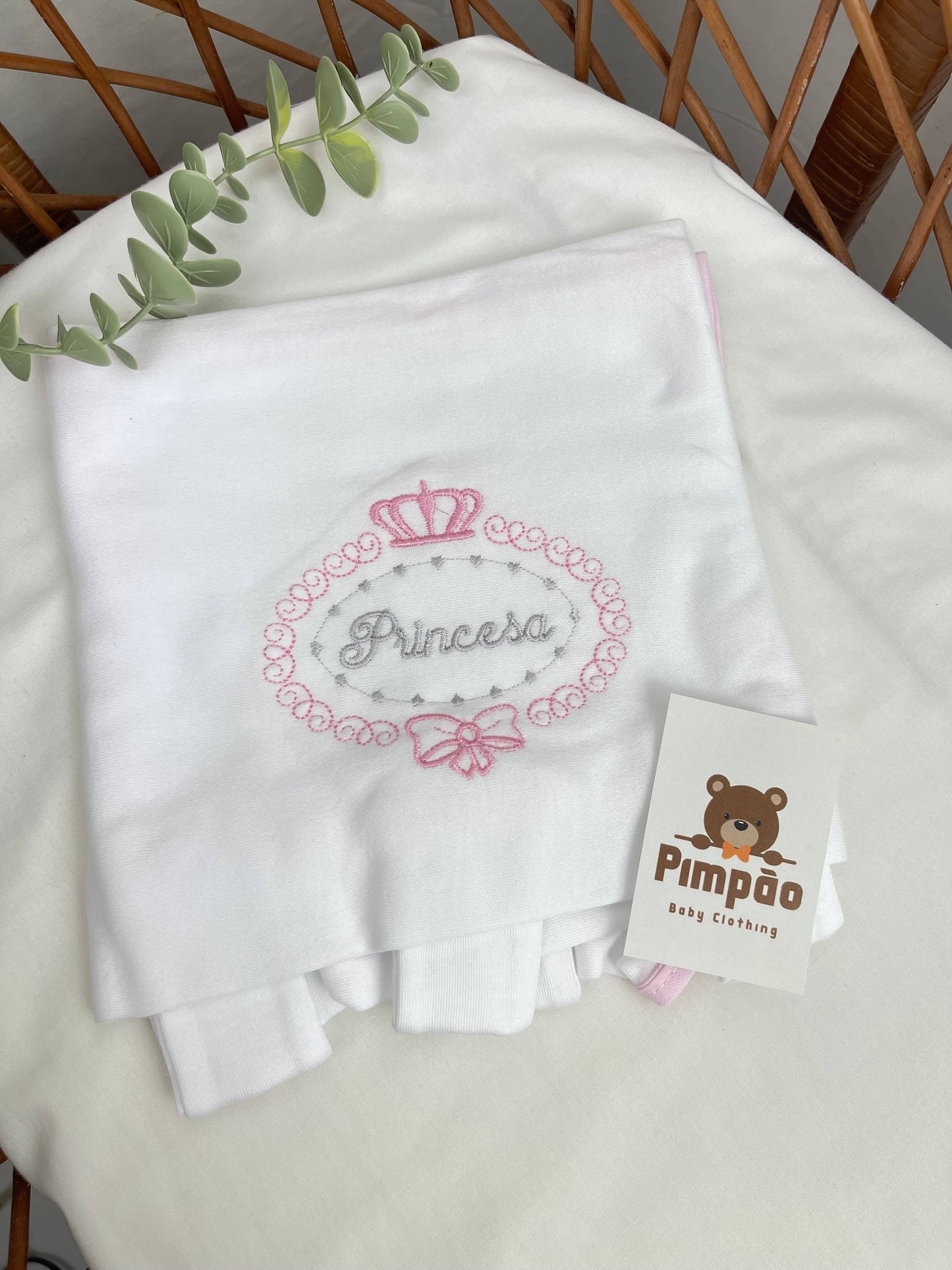 Tapa-ovo - príncipe e princesa - Pimpão Baby Clothing