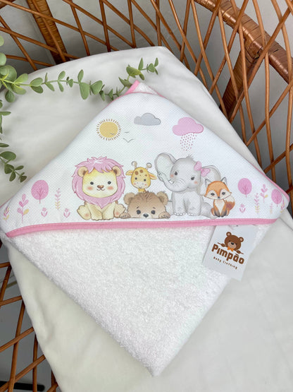 Toalha de banho - selva - Pimpão Baby Clothing
