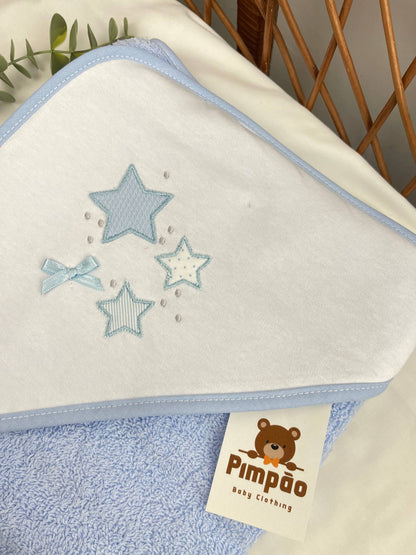 Toalha de banho - estrelinhas - Pimpão Baby Clothing