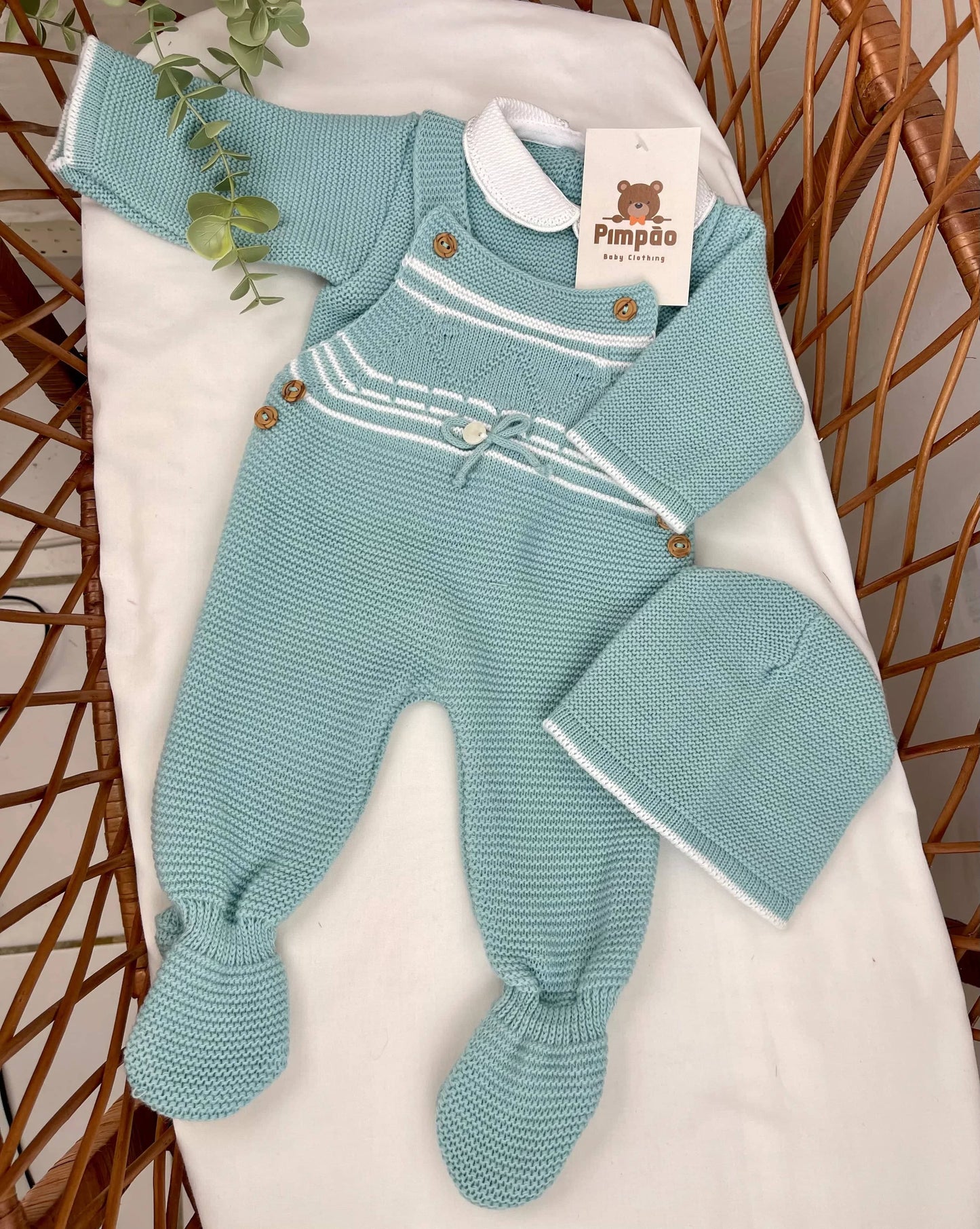 Conjunto de malha - Pimpão Baby Clothing