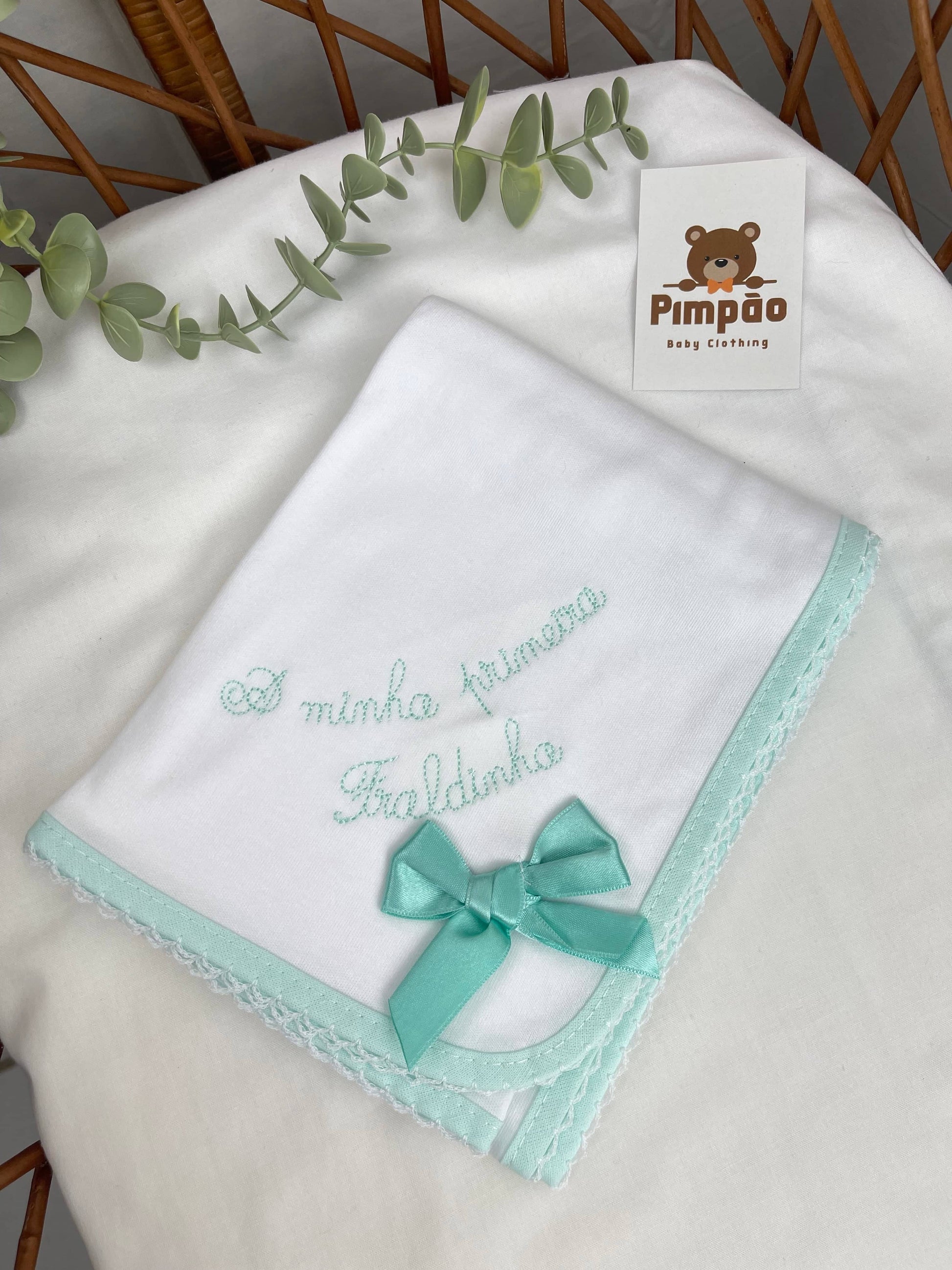 Fralda - a minha primeira fraldinha - Pimpão Baby Clothing