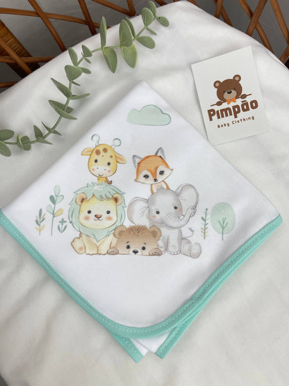 Fralda de pano - selva - Pimpão Baby Clothing