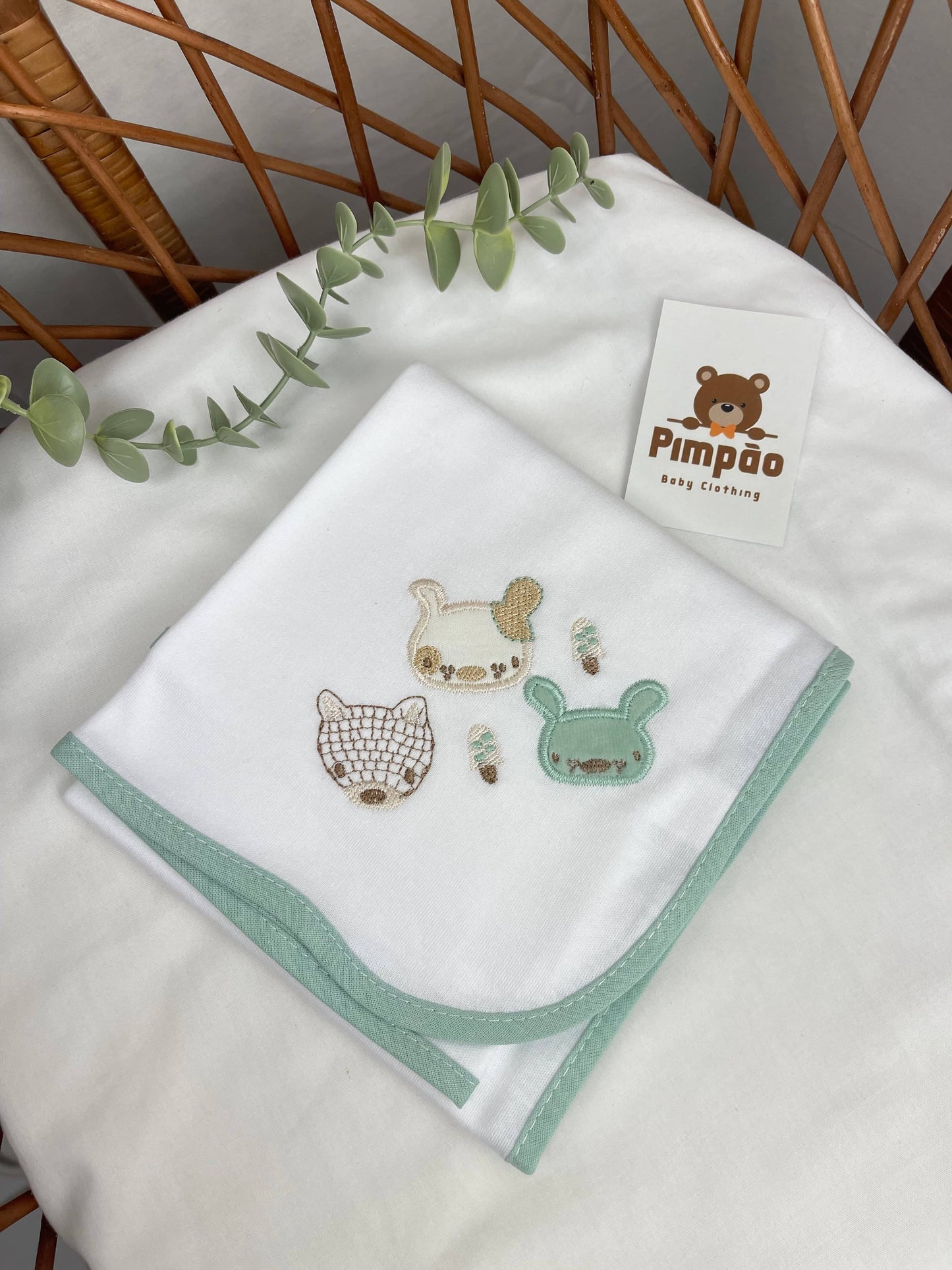 Fralda de pano - animais - Pimpão Baby Clothing