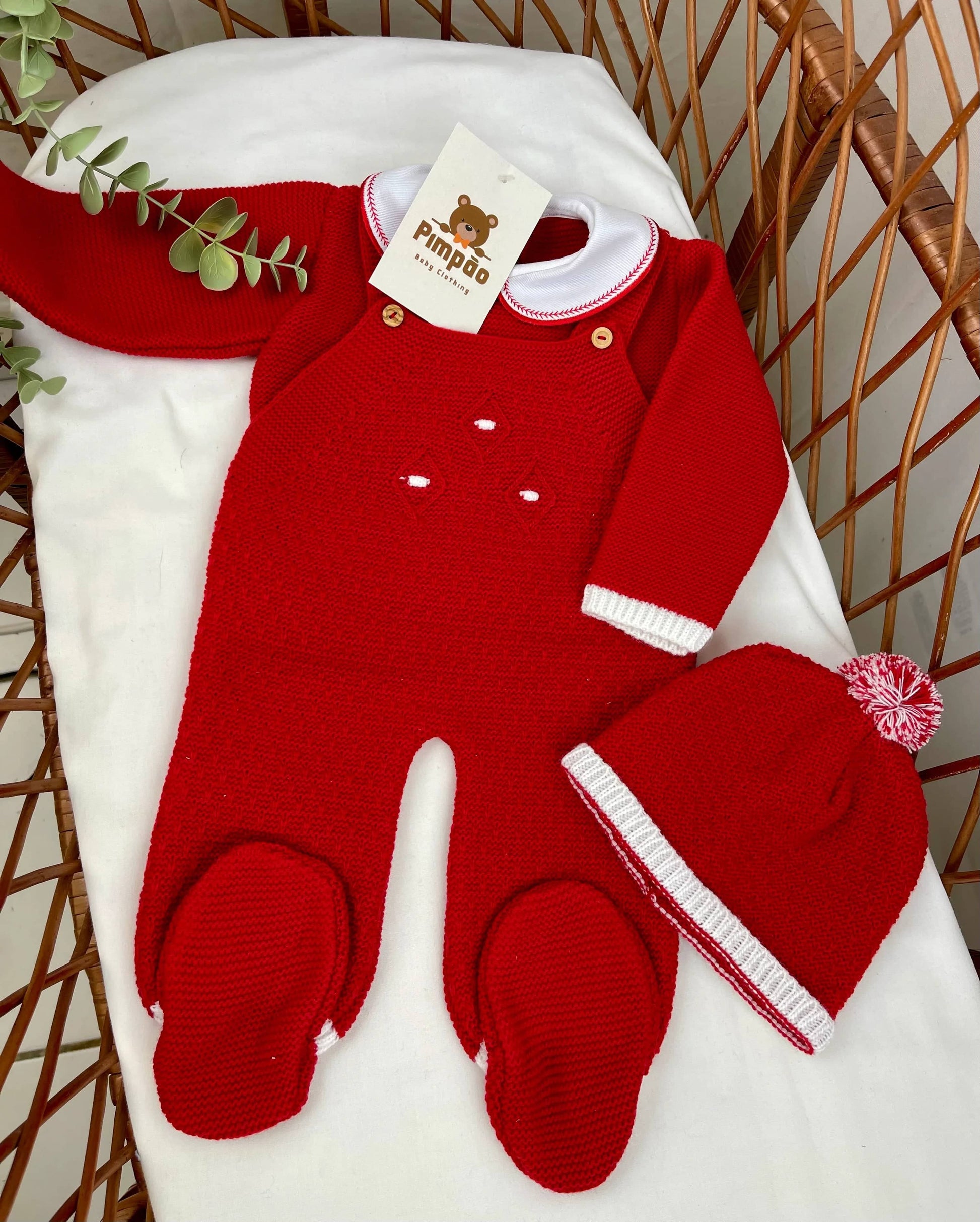Conjunto de malha - Pimpão Baby Clothing