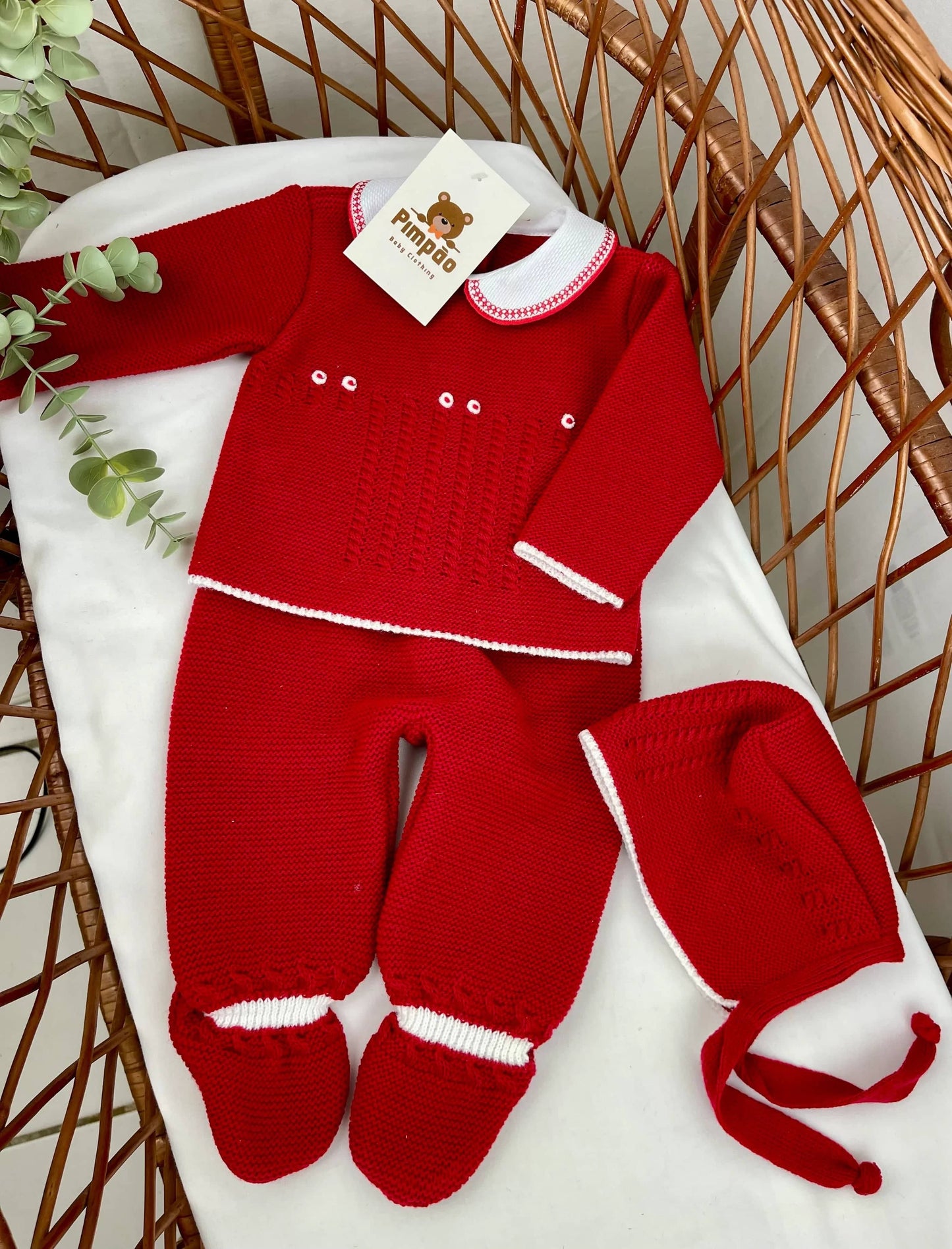 Conjunto de malha - Pimpão Baby Clothing