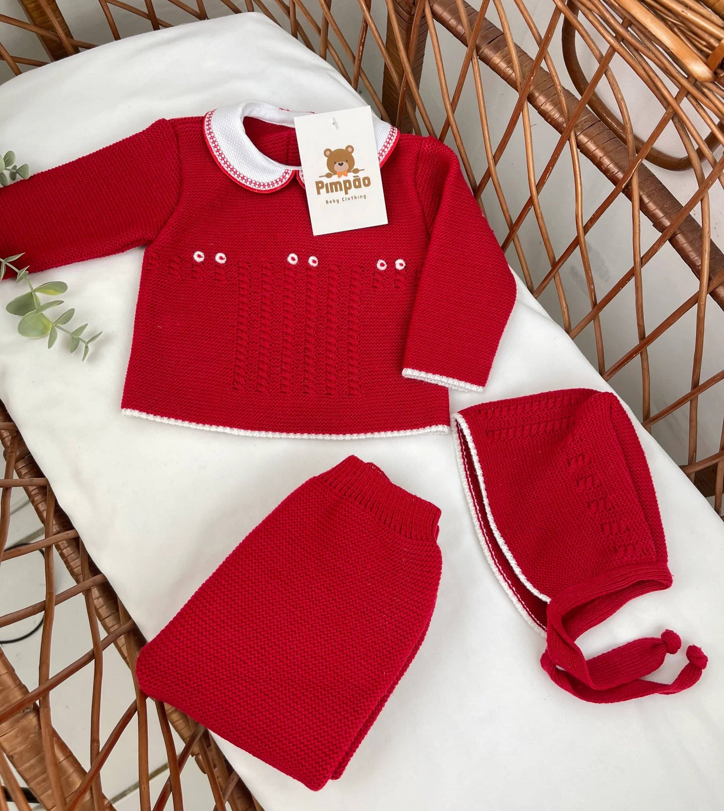 Conjunto de malha - Pimpão Baby Clothing