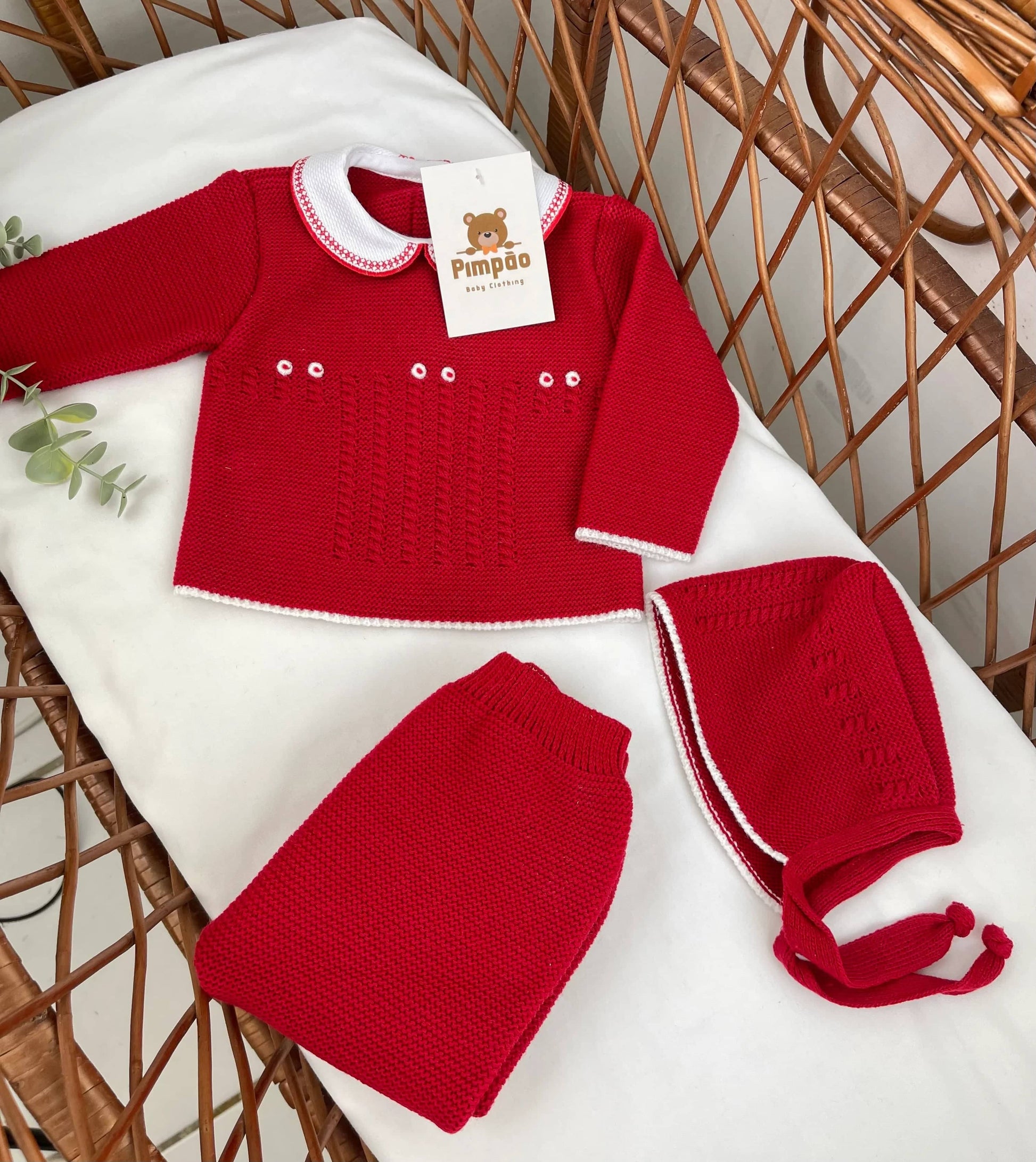 Conjunto de malha - Pimpão Baby Clothing