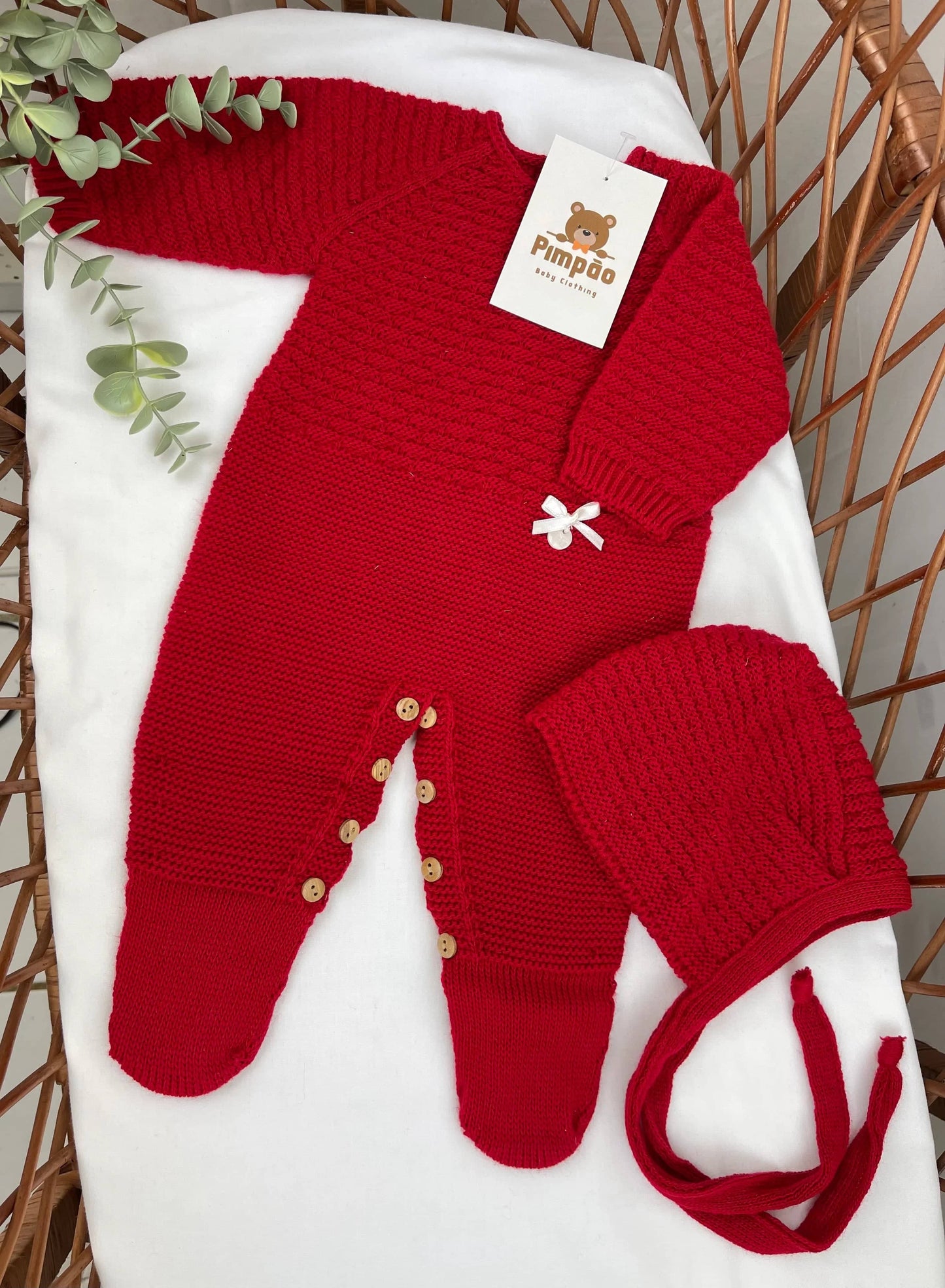 Conjunto de malha - Pimpão Baby Clothing